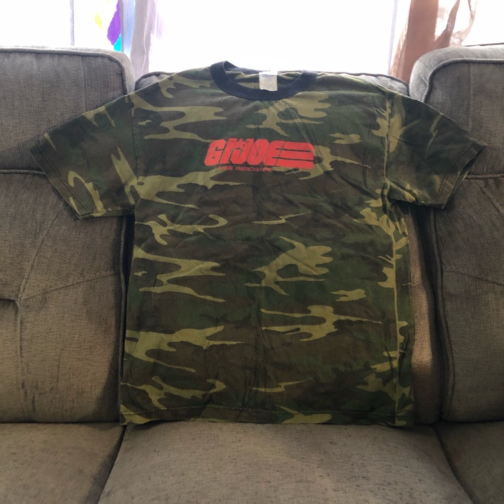 Retro camo GIJOE T shirt